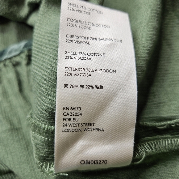 Maeve by Anthro XS Green Peplem Top - Picture 7 of 9